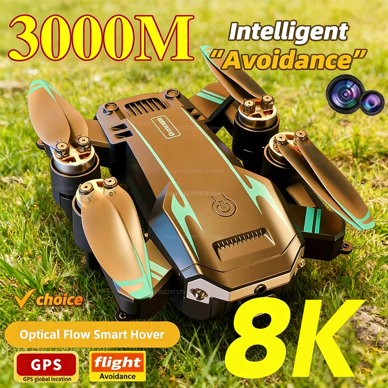 Outdoor Lighting Video - 2026 New G6 GPS Drone 8K