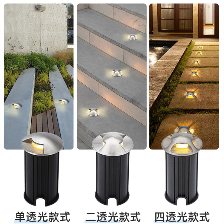 Outdoor Lighting Garden - Garden floor light outdoor waterproof led
