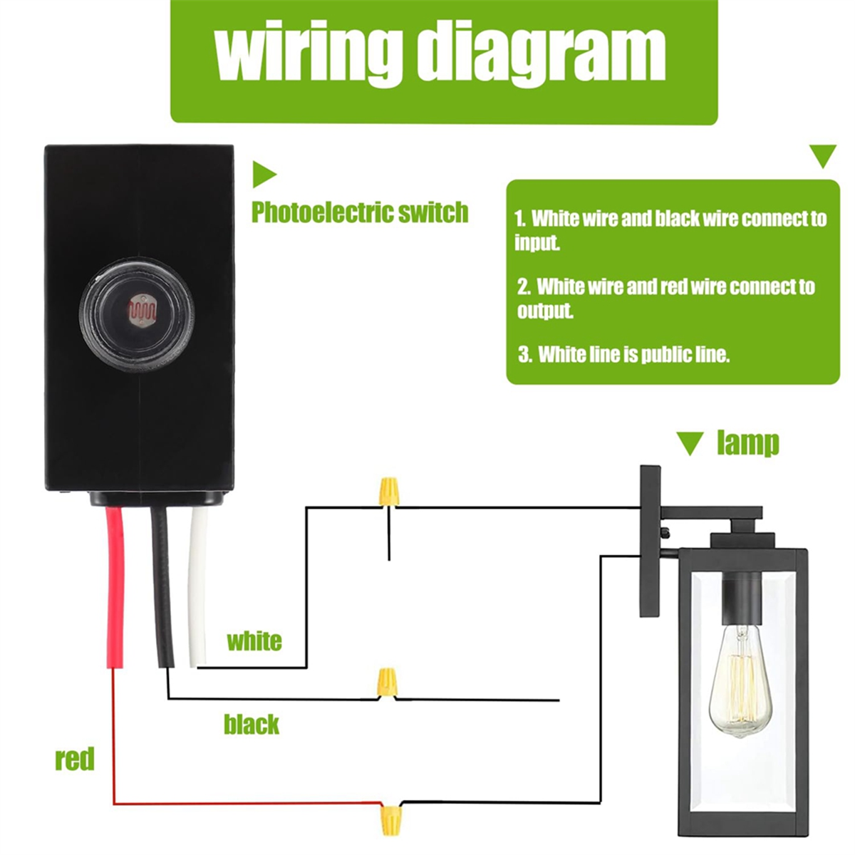 Outdoor Lighting Dusk To Dawn - ABNJ Dusk to Dawn Sensor for