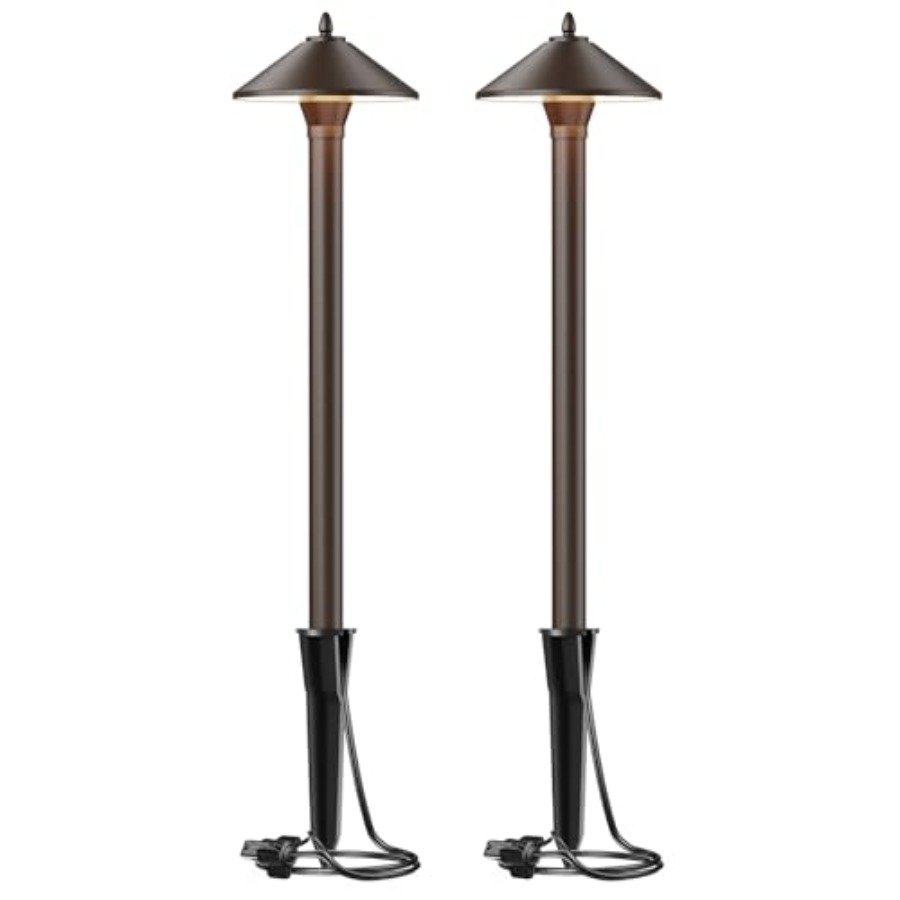 Outdoor Lighting Bronze - Malibu Low Voltage Pathway Lights 10W