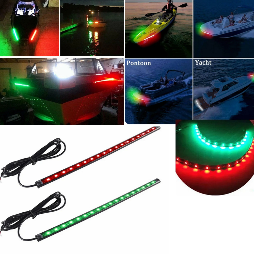 Outdoor Lighting Deck - 2Pcs 30cm 12V LED Strip Light