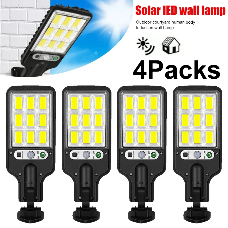 Outdoor Lighting For Gazebo - Powerful LED Solar Outdoor Courtyard Wall