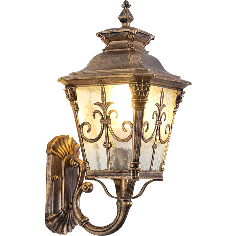 Outdoor Lighting Bronze - Retro Vintage Wall Light Europe Villa