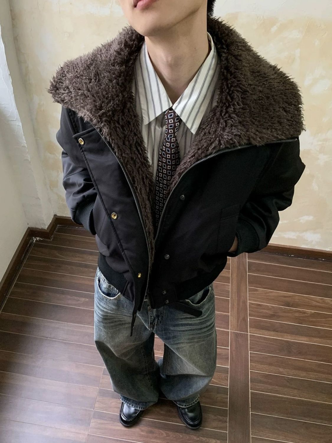 Fur Collar On The Hood	 Jacket - Outdoor Lighting Online avis et prix