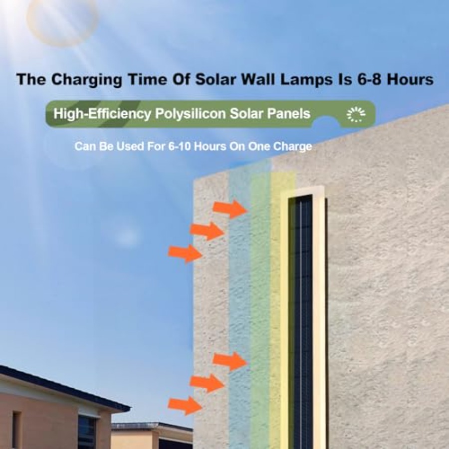 Solar Wall Lights Outdoor Wate - Outdoor Lighting Dusk To Dawn avis et prix