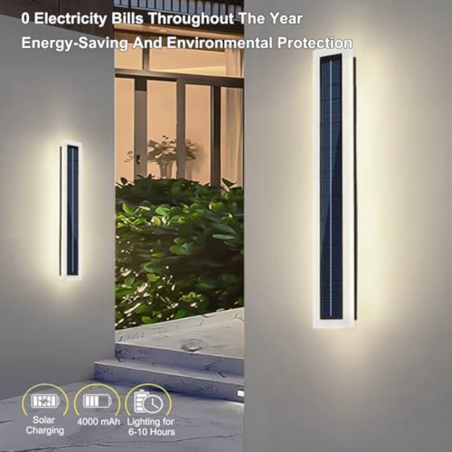 Solar Wall Lights Outdoor Wate - Outdoor Lighting Dusk To Dawn avis et prix