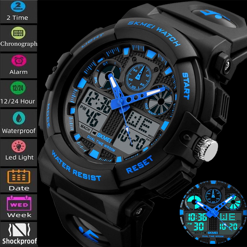 2017 New SKMEI Men Sports Watc - Outdoor Lighting Zones avis et prix