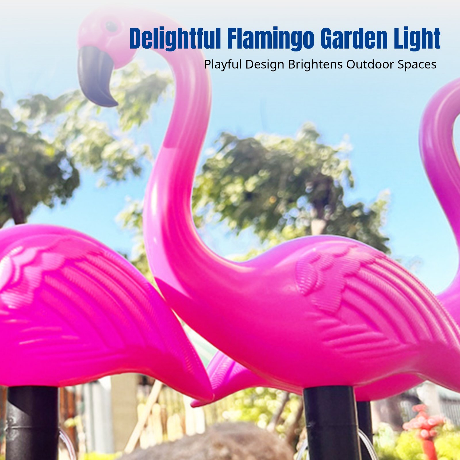 Solar Flamingo Lawn Light, Out - Outdoor Lighting And Landscape avis et prix