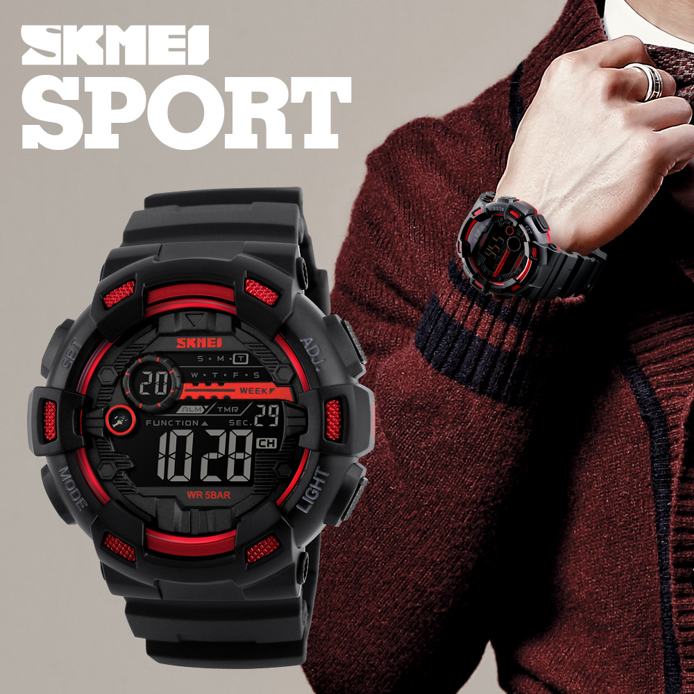 SKMEI Outdoor Sport Watch Men  - Outdoor Lighting Zones avis et prix