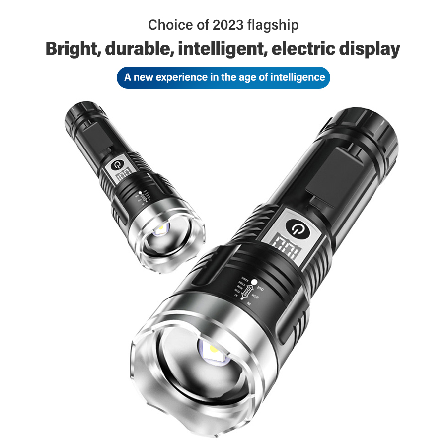 High Power 200000LM LED Flashl - Outdoor Lighting Battery Powered avis et prix