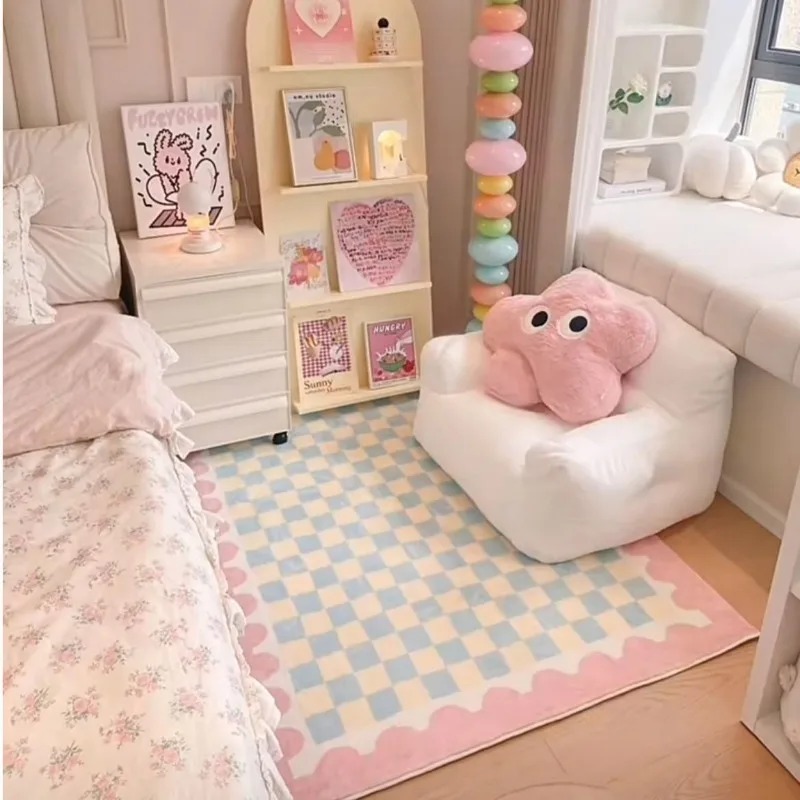 Pink Blue Checkerboard Bedside - Outdoor Lighting Online avis et prix