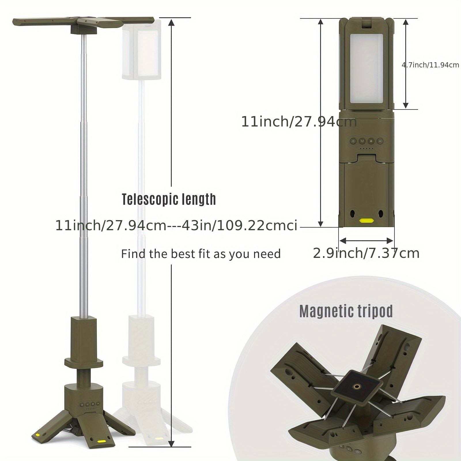 Camping Lantern, 14000mAh Rech - Outdoor Lighting Battery Powered avis et prix