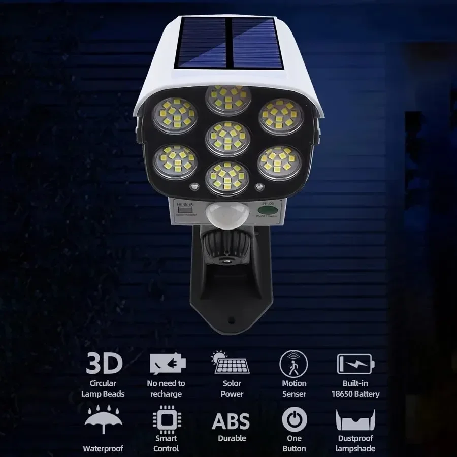 Outdoor Motion Sensor Solar Li - Outdoor Lighting Wireless avis et prix