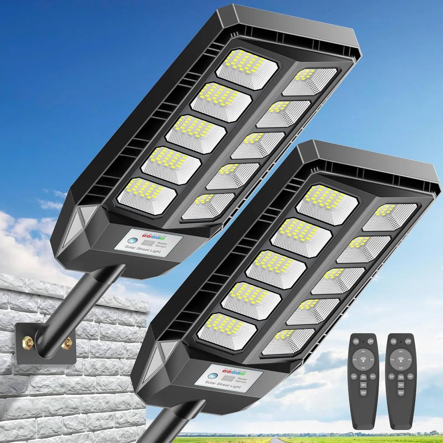 Solar Lights Outdoor, IP66 Wat - Outdoor Lighting Dusk To Dawn avis et prix