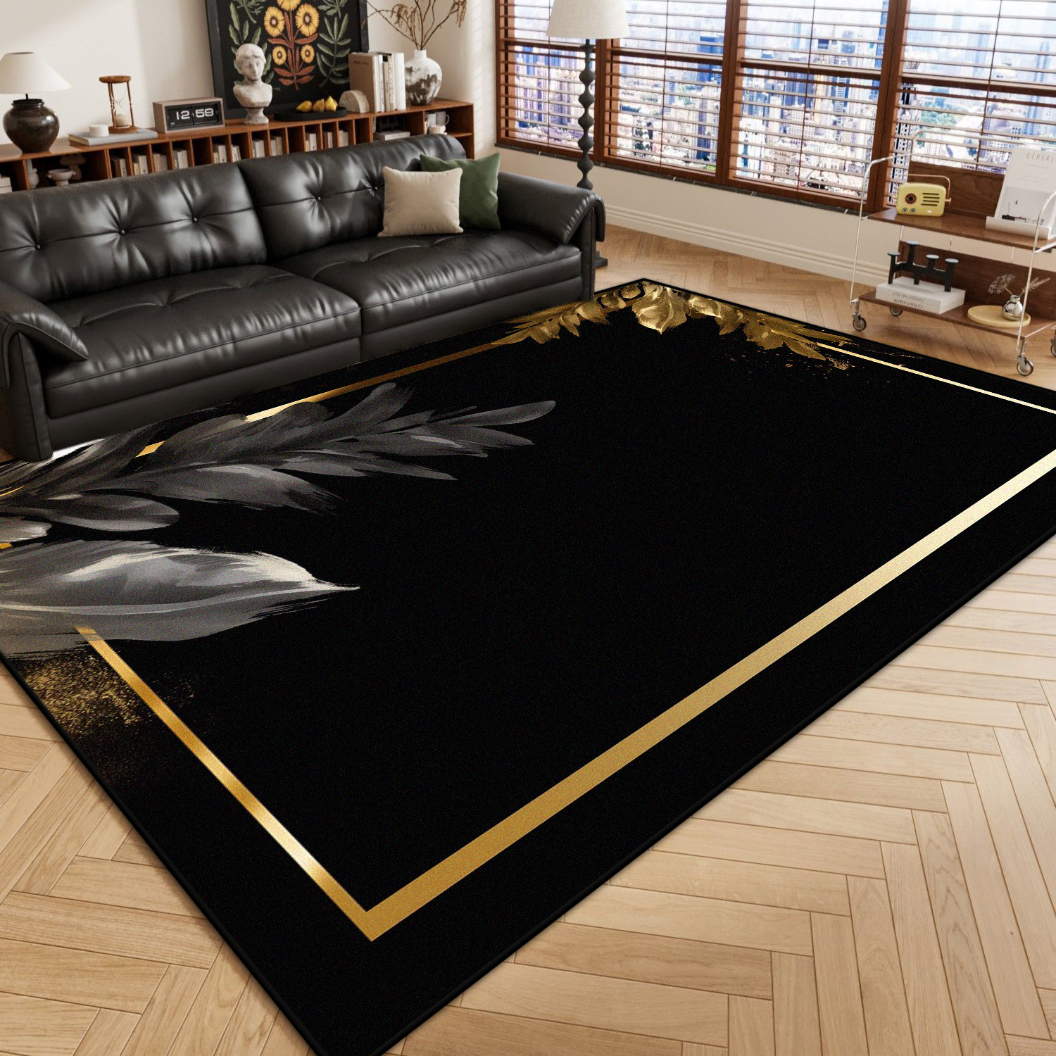 Modern Light Luxury Black Carp - Outdoor Lighting Online avis et prix