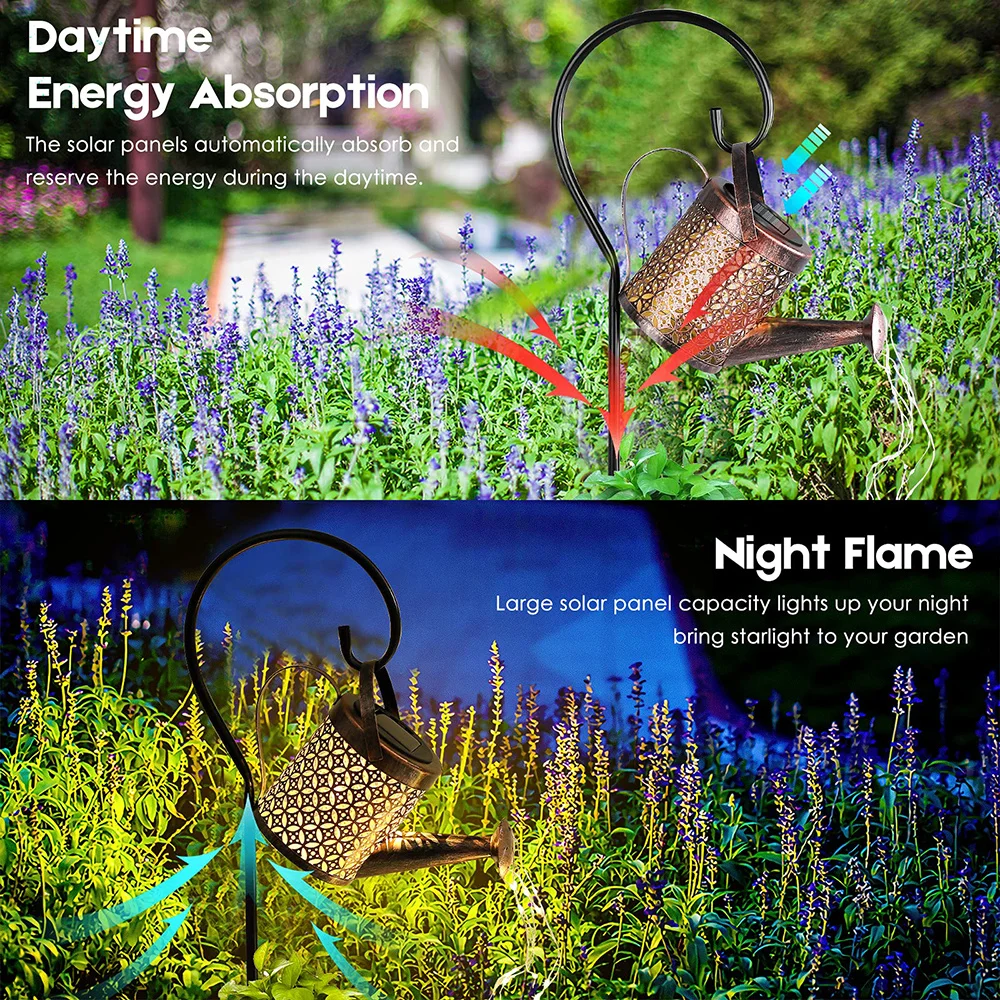 LED Solar Lights Outdoor Water - Outdoor Lighting Bronze avis et prix
