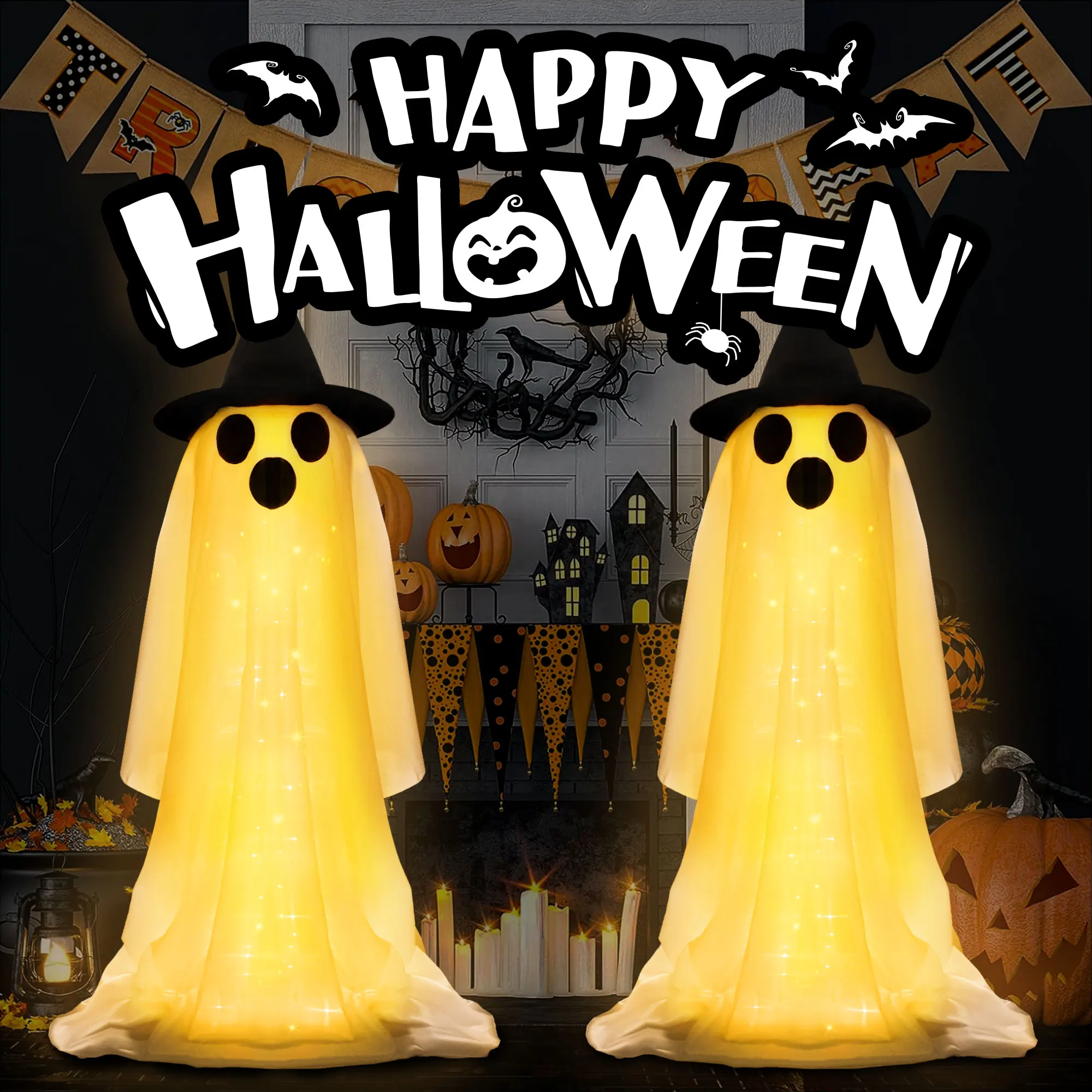 Halloween Party Decor Indoor S - Outdoor Lighting Remote Control avis et prix