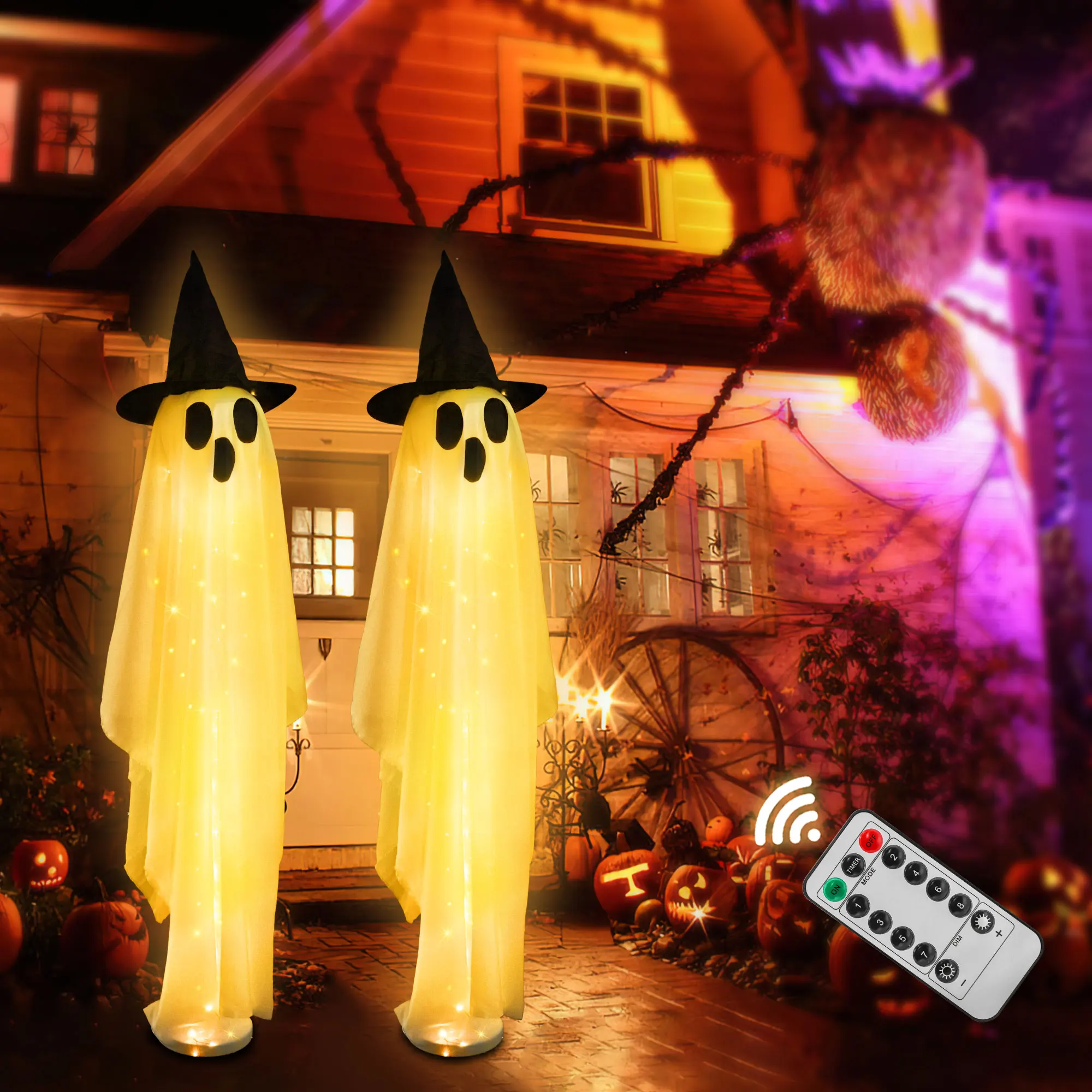 Halloween Party Decor Indoor S - Outdoor Lighting Remote Control avis et prix