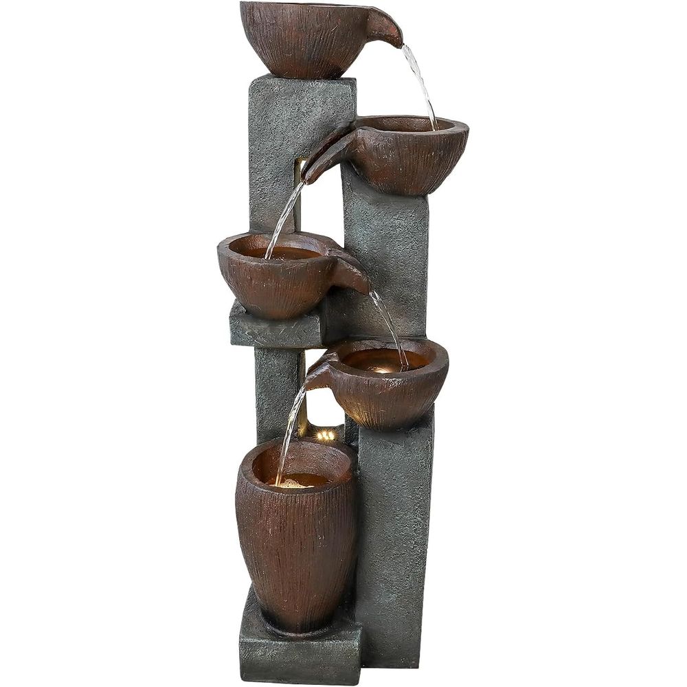 39” H ern Outdoor ountain - 5  - Outdoor Lighting Deck avis et prix