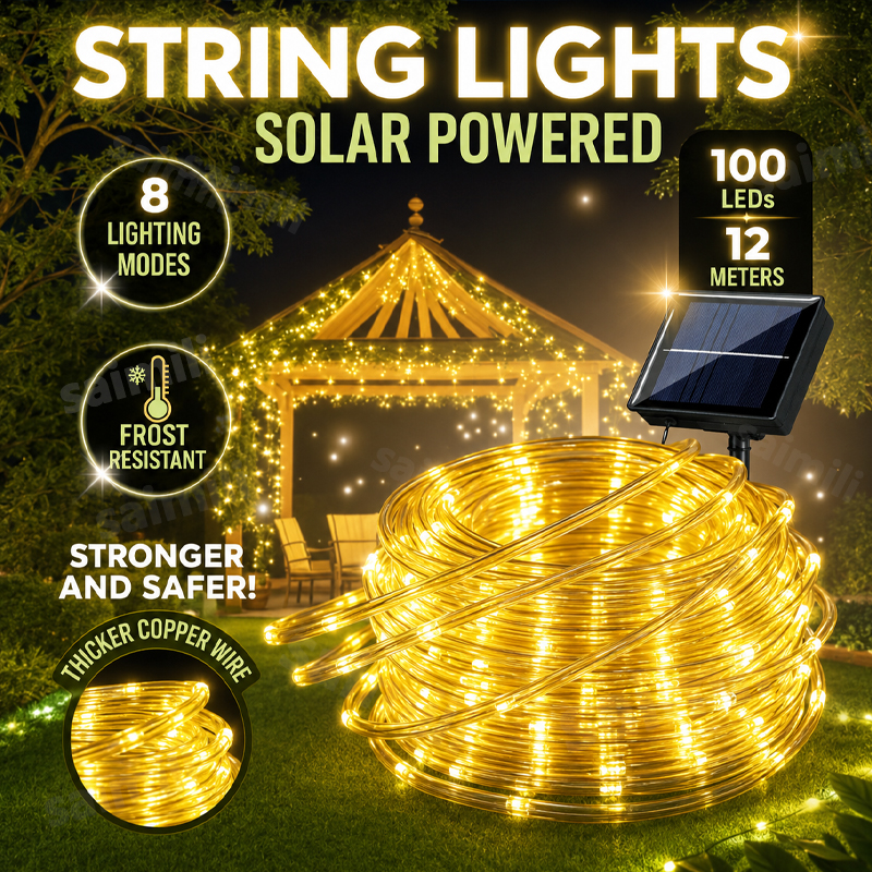LED String Lights Garden Outdo - Outdoor Lighting For Gazebo avis et prix