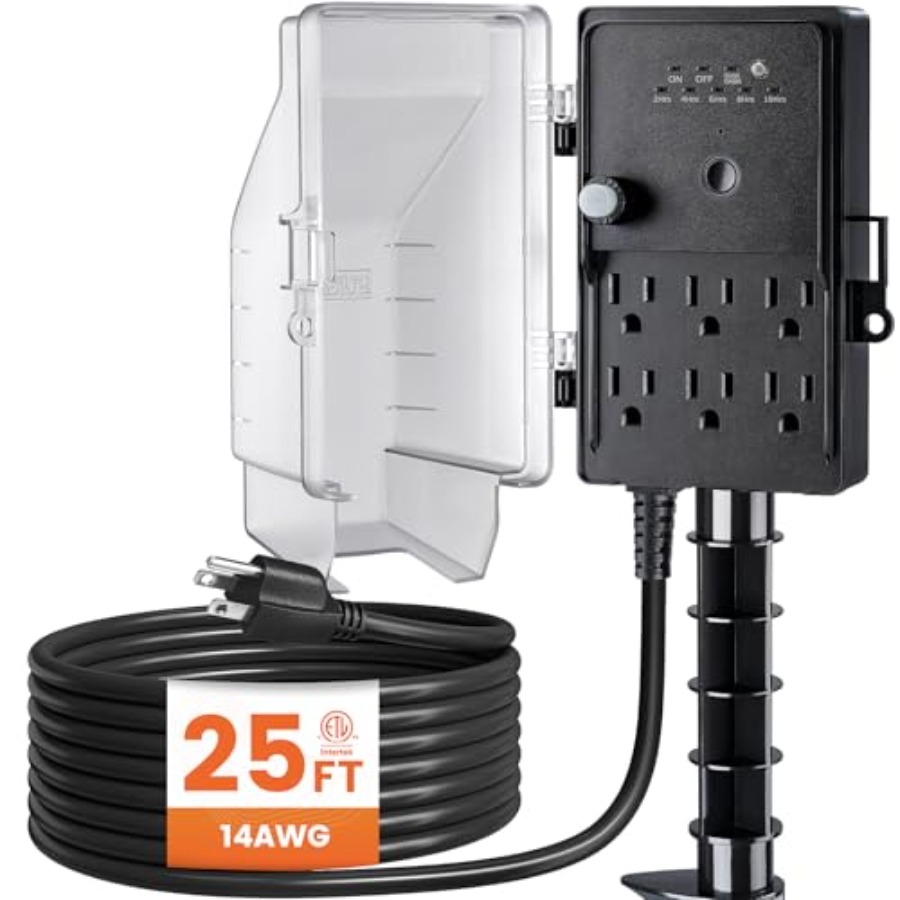Outdoor Power Stake Dusk to Da - Outdoor Lighting Dusk To Dawn avis et prix