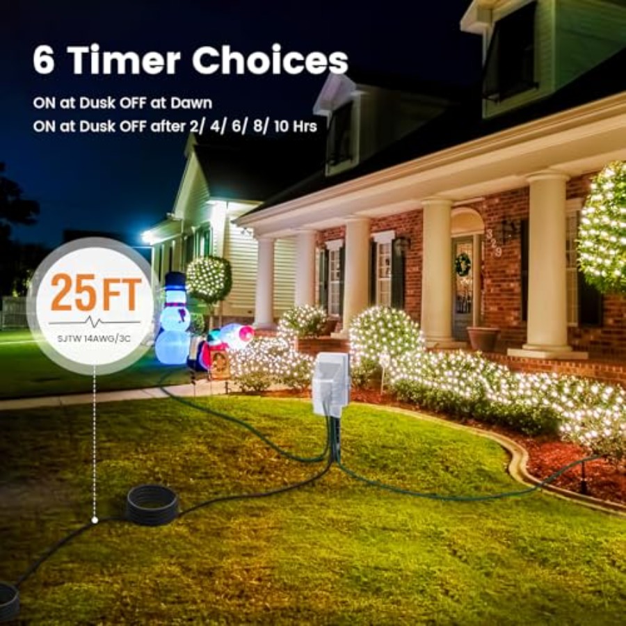 Outdoor Power Stake Dusk to Da - Outdoor Lighting Dusk To Dawn avis et prix