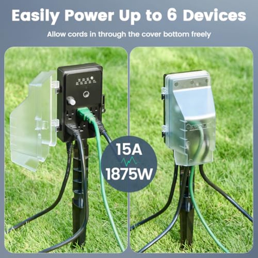 Outdoor Power Stake Dusk to Da - Outdoor Lighting Dusk To Dawn avis et prix