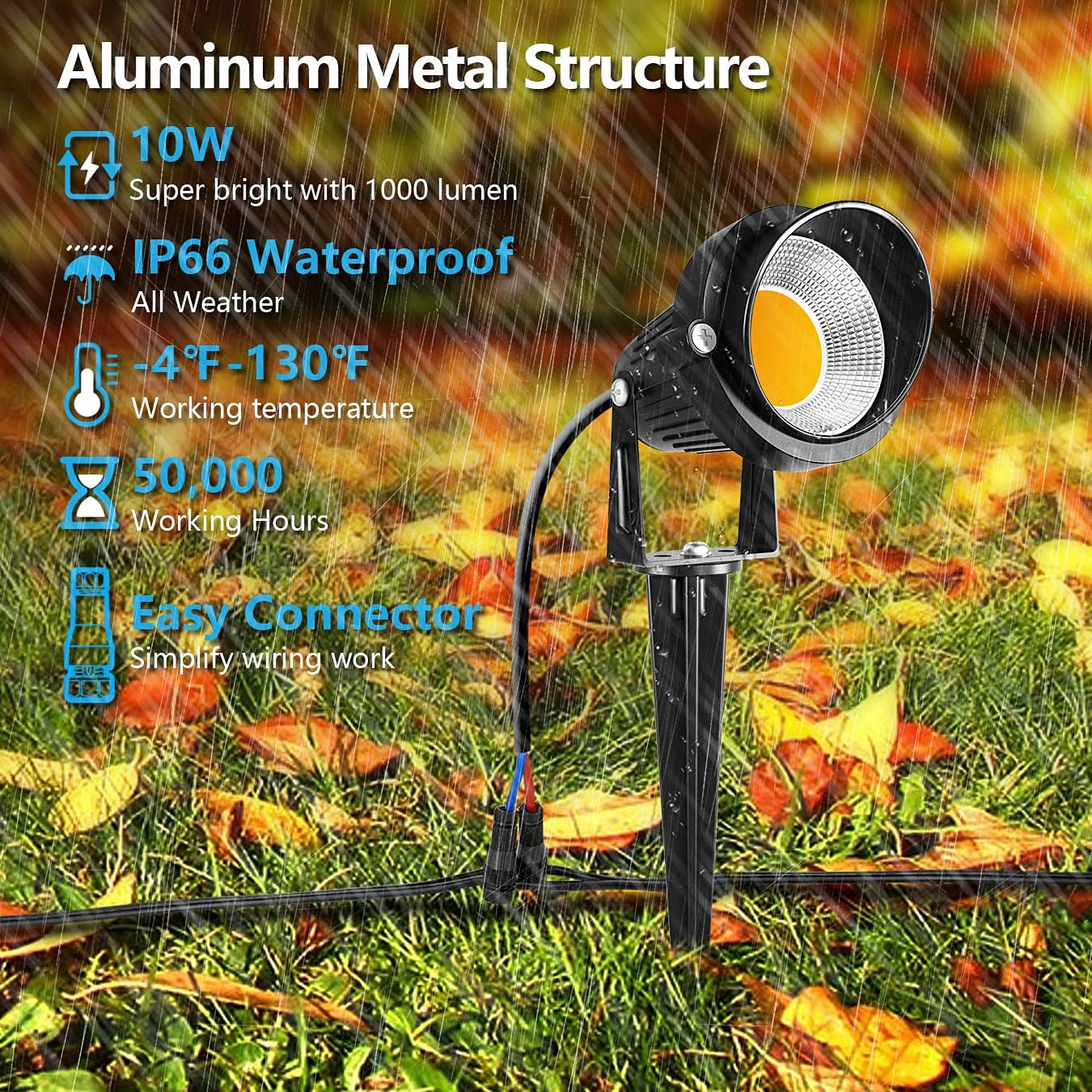10W LED Landscape Lights with  - Outdoor Lighting And Landscape avis et prix