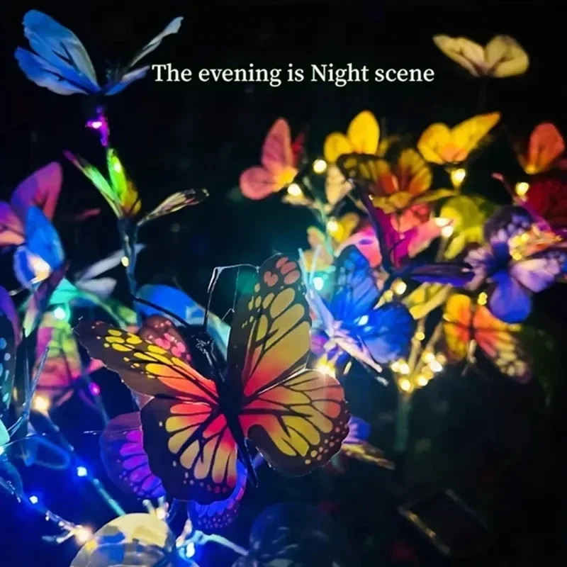 Solar LED Butterfly Garden Lig - Outdoor Lighting For Gazebo avis et prix