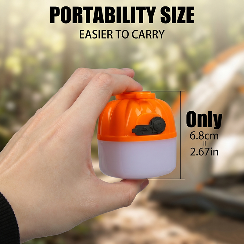 Mini Portable LED Pumpkin Bulb - Outdoor Lighting Setup avis et prix