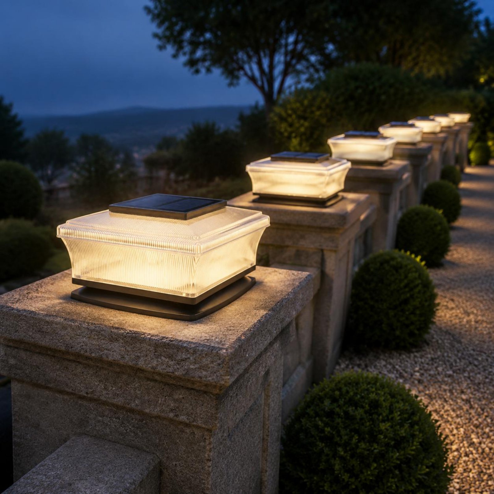 Solar Post Cap Light Wireless  - Outdoor Lighting Wireless avis et prix