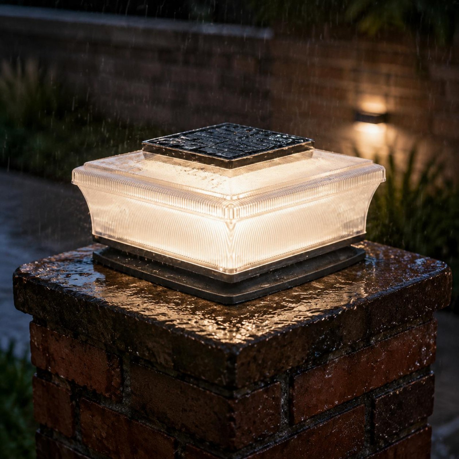 Solar Post Cap Light Wireless  - Outdoor Lighting Wireless avis et prix