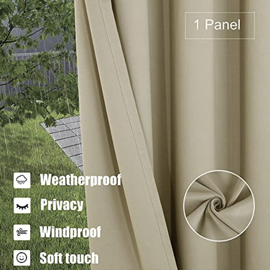 Waterproof Outdoor Curtains fo - Outdoor Lighting For Gazebo avis et prix