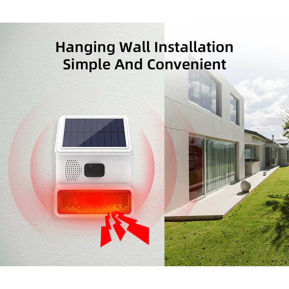 Outdoor Alarm Horn 433MHZ Wire - Outdoor Lighting Wireless avis et prix