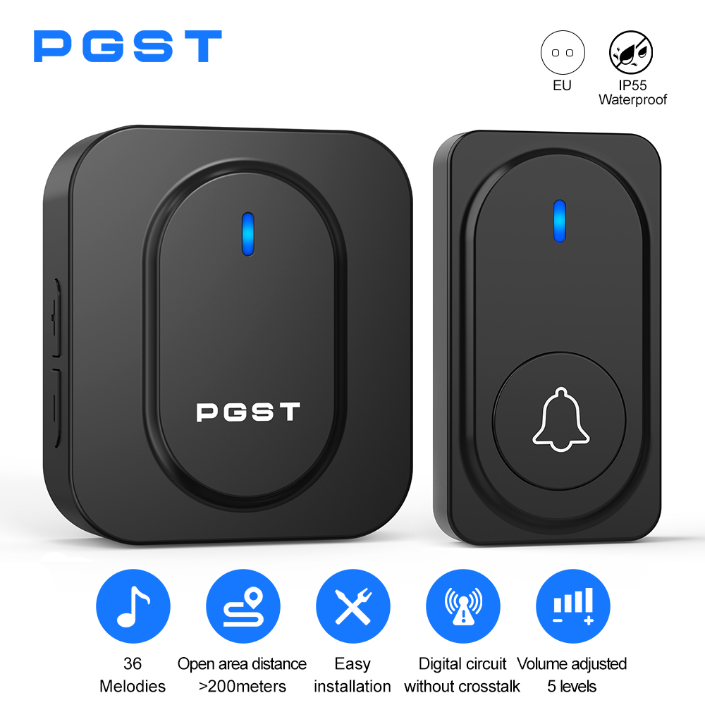 PGST Wireless Doorbell 36 Chim - Outdoor Lighting Wireless avis et prix