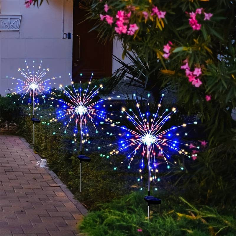 Solar Firework Lights Outdoor  - Outdoor Lighting In Ground avis et prix