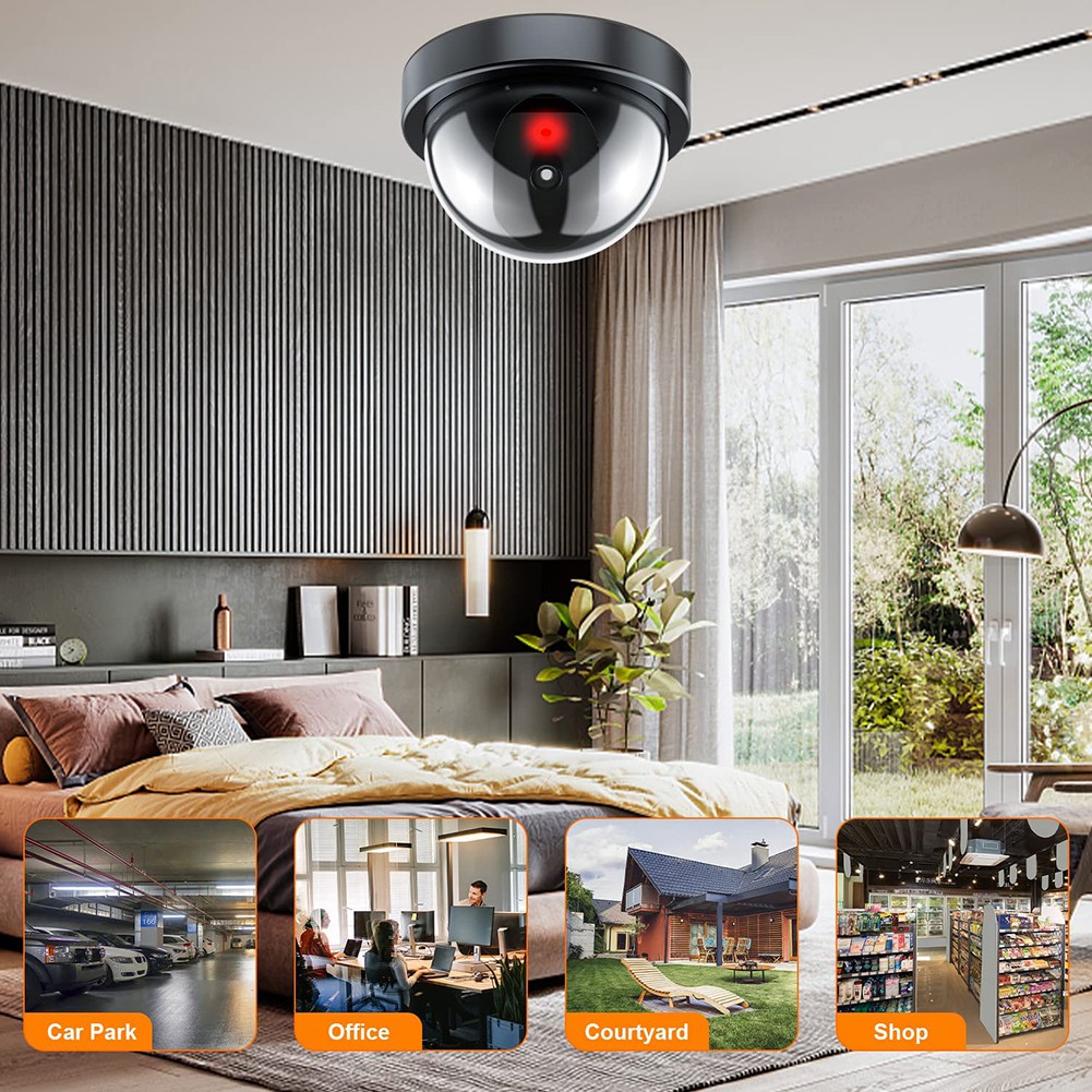 Dummy Security Camera,Fake Cam - Outdoor Lighting Wireless avis et prix