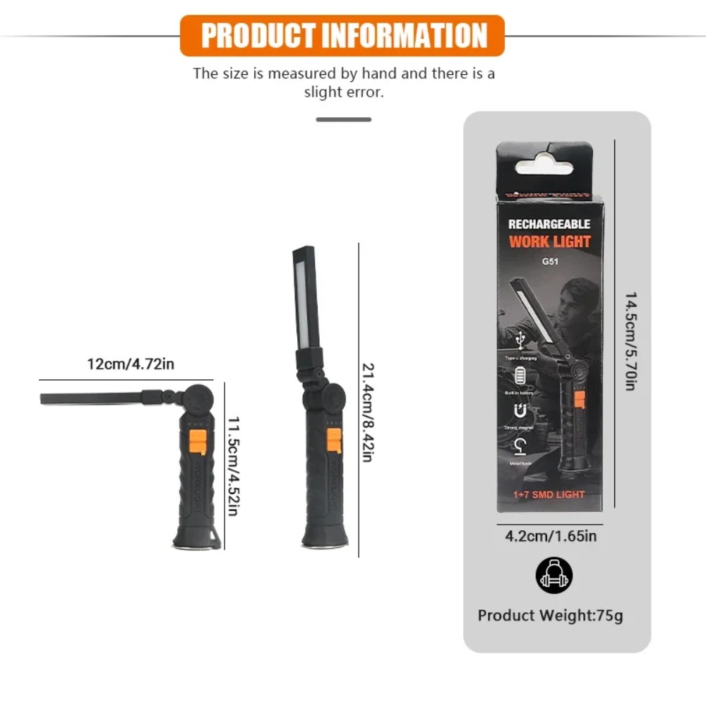 Portable COB LED Flashlight US - Outdoor Lighting Setup avis et prix