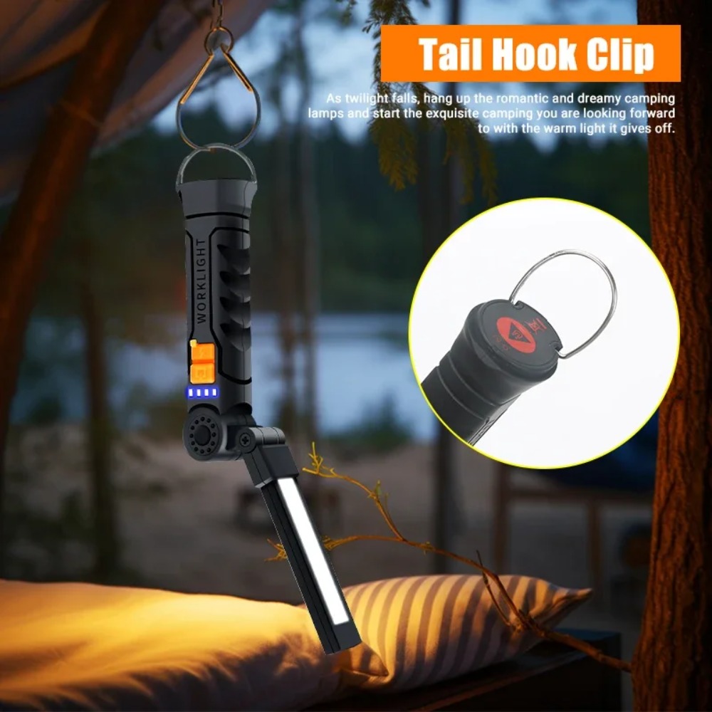 Portable COB LED Flashlight US - Outdoor Lighting Setup avis et prix