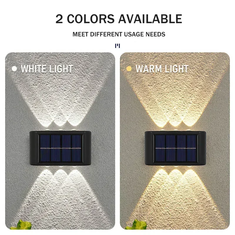 COB Solar Wall Lamp Outdoor Wa - Outdoor Lighting And Landscape avis et prix