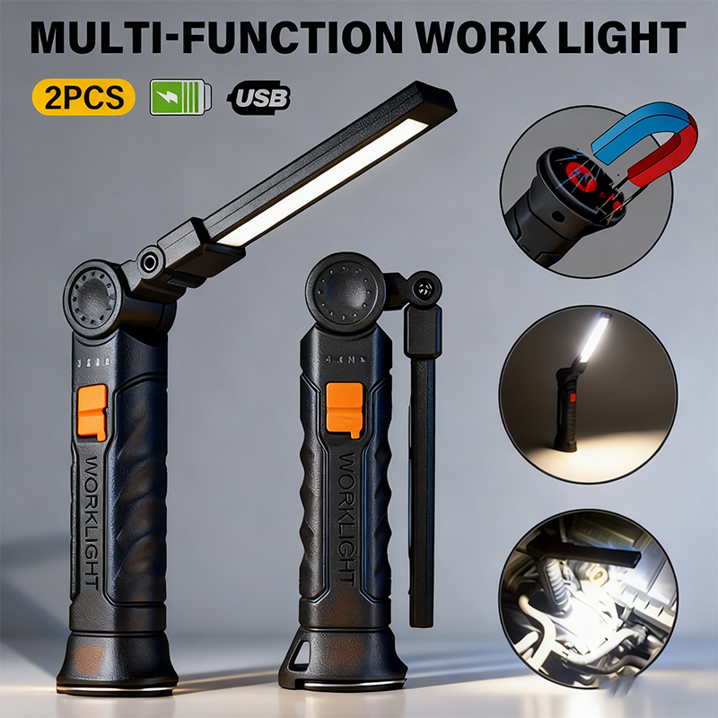 Portable COB LED Flashlight US - Outdoor Lighting Setup avis et prix