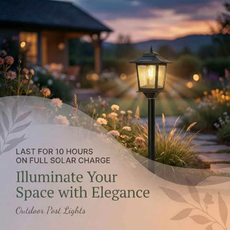 Outdoor Solar Post Lights, 2-P - Outdoor Lighting Dusk To Dawn avis et prix