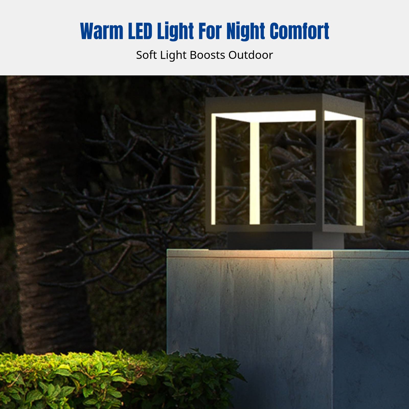 Outdoor Post Cap Light, Waterp - Outdoor Lighting Garden avis et prix