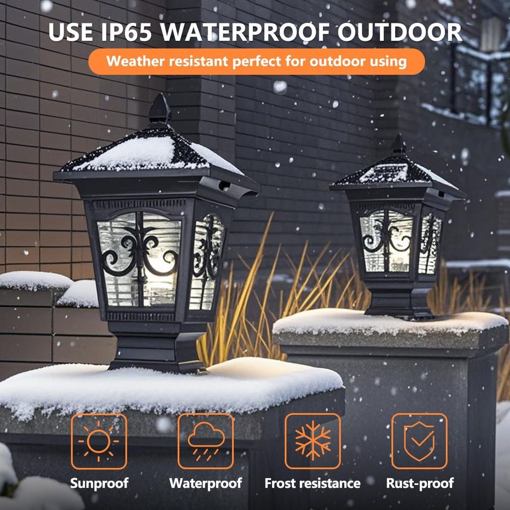 LED r Post Lamp, IP65 Waterpro - Outdoor Lighting Remote Control avis et prix