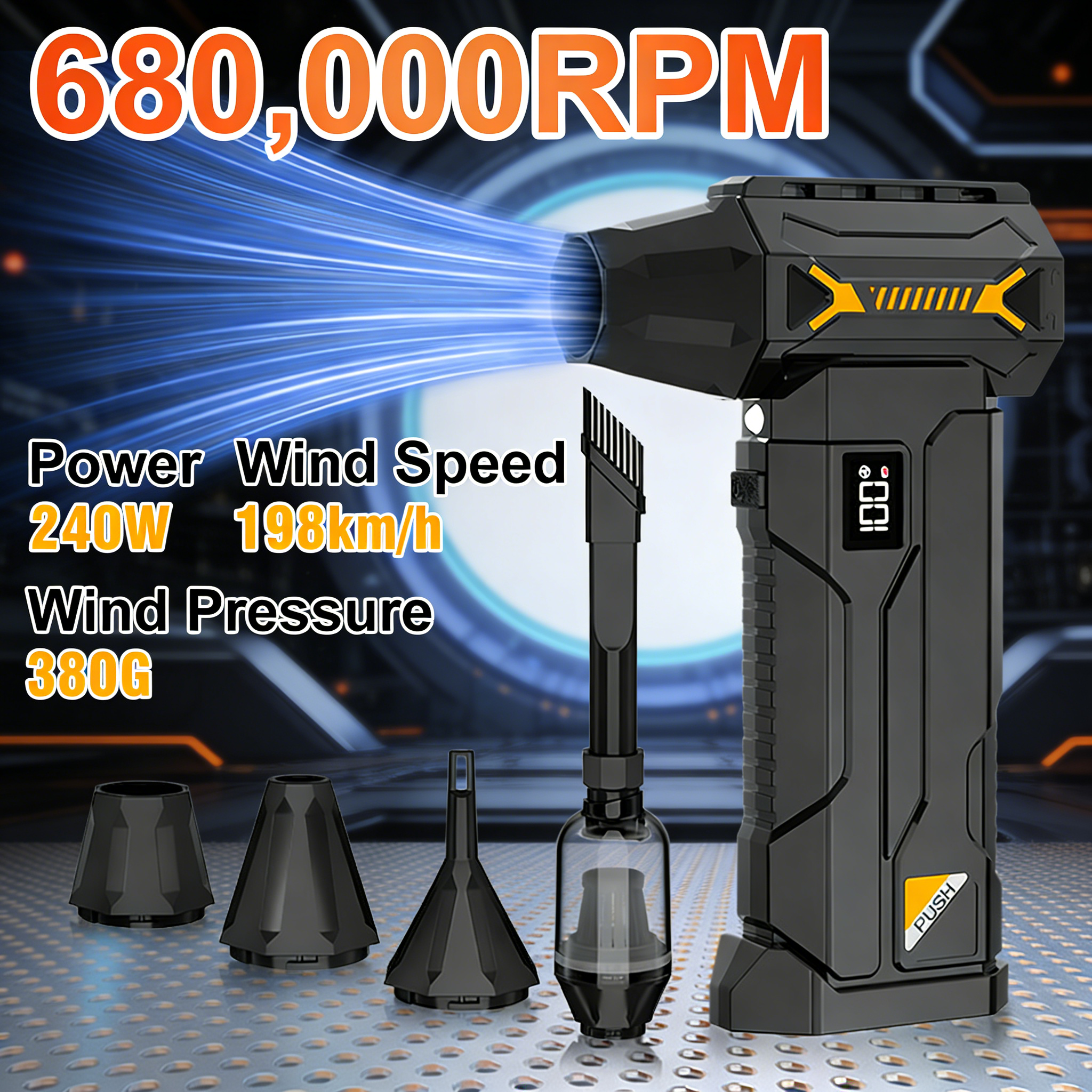 2026 New Wireless Turbo Fan Br - Outdoor Lighting Wireless avis et prix