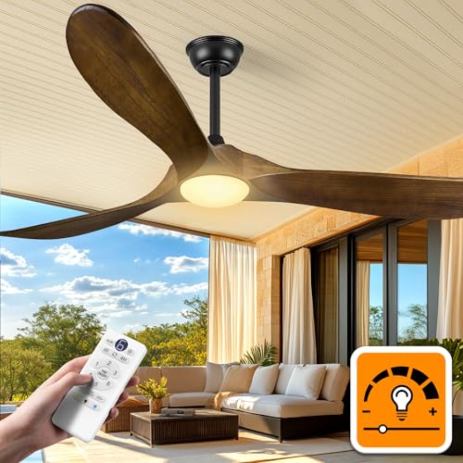 Outdoor ceiling fan for patios - Outdoor Lighting Bronze avis et prix