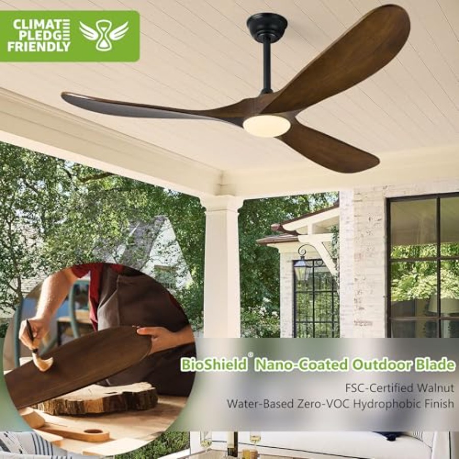 Outdoor ceiling fan for patios - Outdoor Lighting Bronze avis et prix