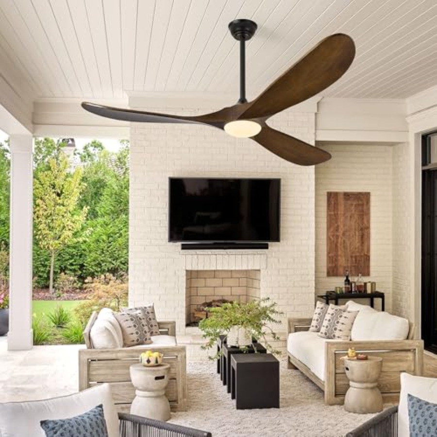 Outdoor ceiling fan for patios - Outdoor Lighting Bronze avis et prix
