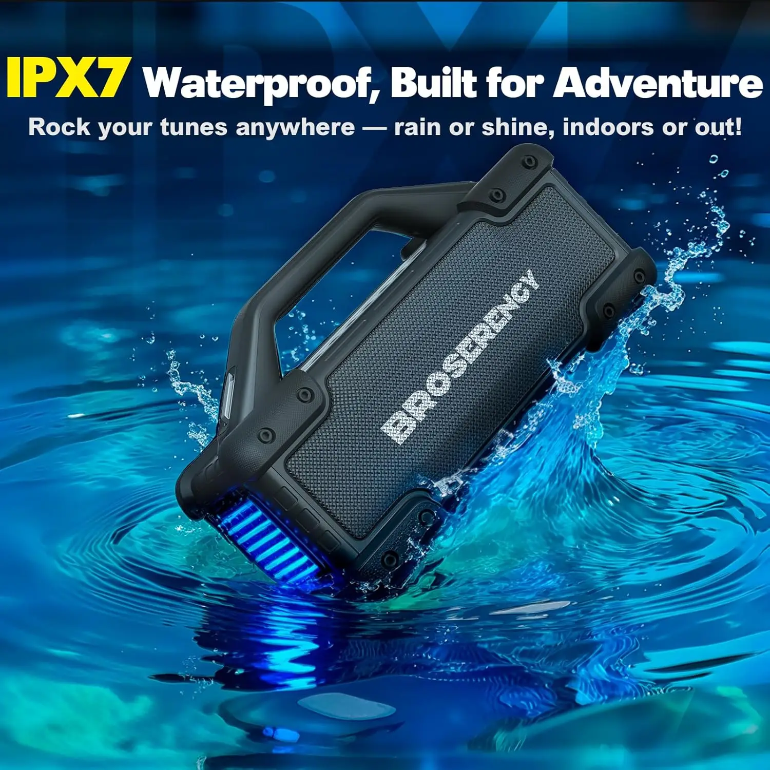 Portable Bluetooth Speaker Wir - Outdoor Lighting Wireless avis et prix