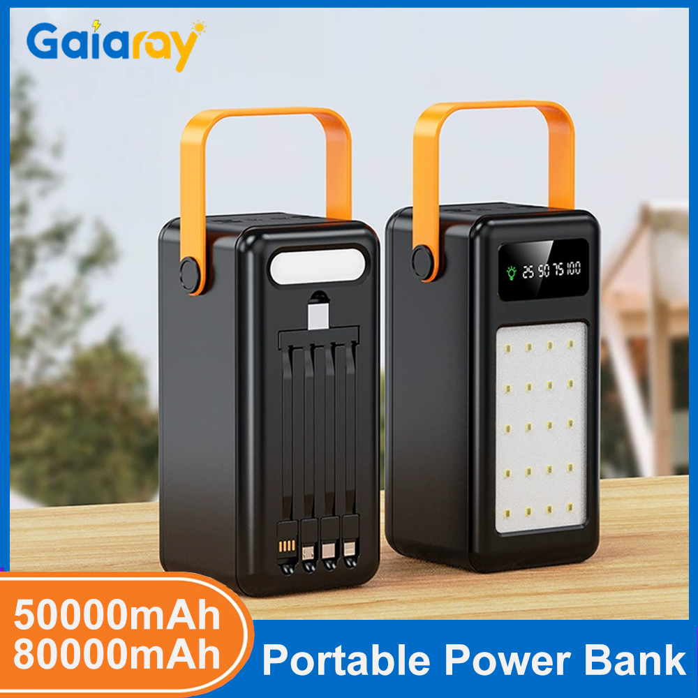 50000mAh 80000mAh Portable Pow - Outdoor Lighting Battery Powered avis et prix